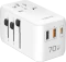 LogiLink USB-A/C Reiseladegerät GaN 70W weiß Vorschaubild