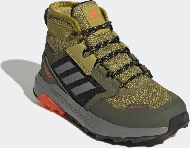 adidas Terrex Trailmaker Mid Rain.RDY pulse olive/grey three/pulse lilac (Junior)