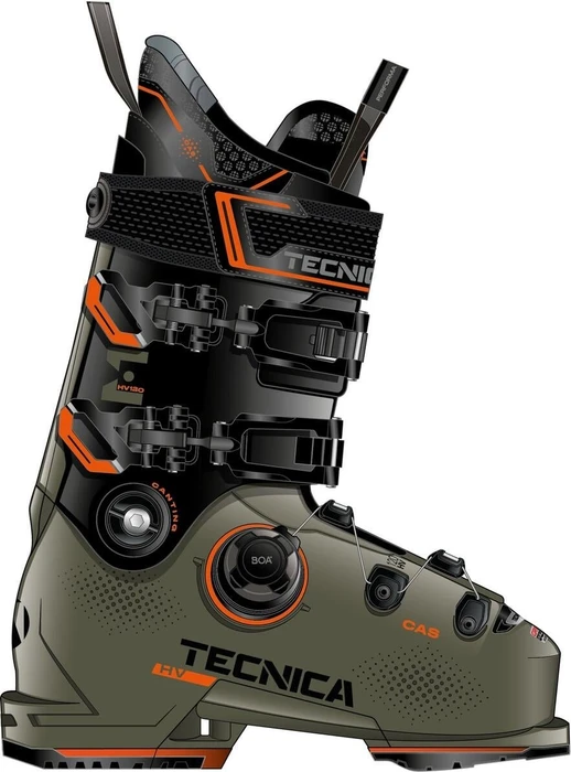 Tecnica Mach BOA HV 120 GW progressiv green (Herren) (Modell 2026/2027)