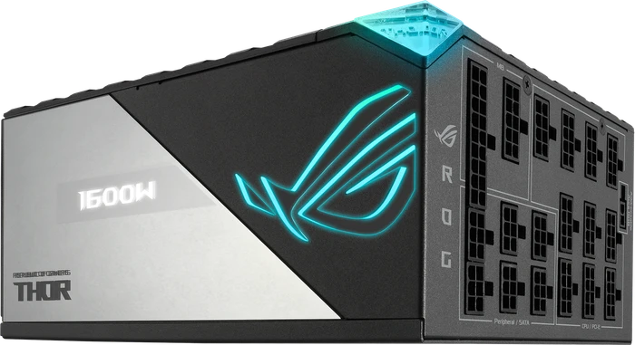 ASUS ROG Thor Titanium, ROG-THOR-1600T-GAMING, 1600W, ATX 2.4, mit 16-Pin PCIe 5.0 Kabel
