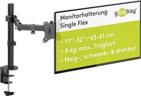 Wentronic Goobay Monitorhalterung Single Flex