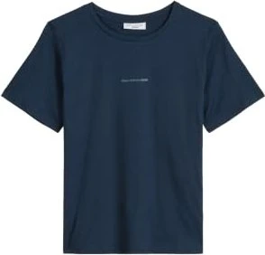 Marc O'Polo Regular Bio-Baumwolle T-Shirt kurzarm navy teal (Damen)