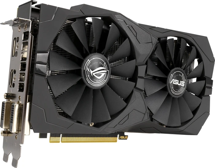 ASUS ROG Strix Radeon RX 570 OC, ROG-STRIX-RX570-O8G-GAMING, 8GB GDDR5, 2x DVI, HDMI, DP