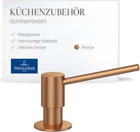 Villeroy & Boch Seifenspender aus Edelstahl bronze