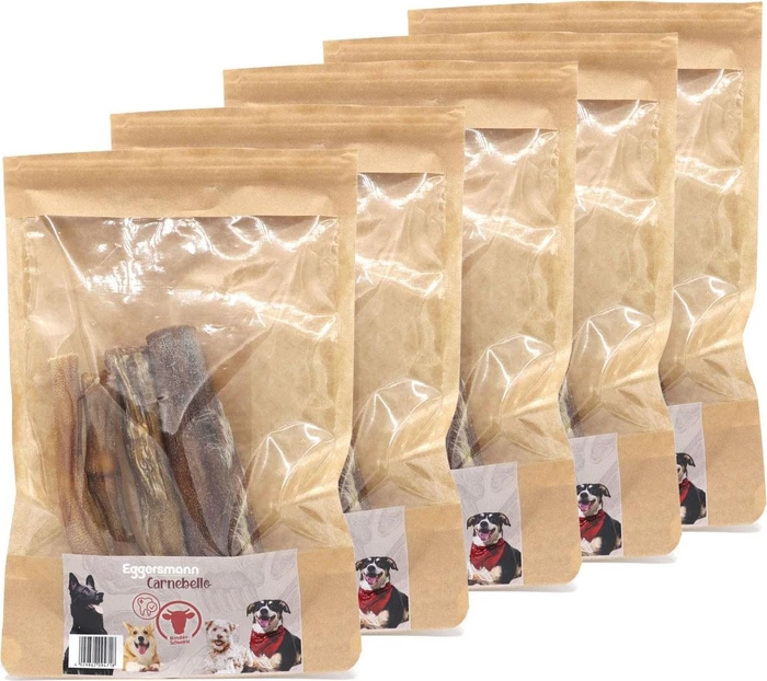 Eggersmann Carnebello Naturkausnack Rinderschwanz, 500g (5x 100g)