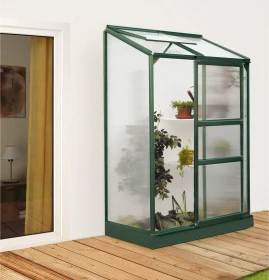 Vitavia Ida 900 HKP 4mm Anlehngewächshaus grün