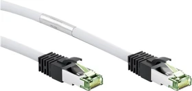 goobay Patchkabel, Cat8.1, S/FTP, RJ-45/RJ-45, 0.25m, weiß