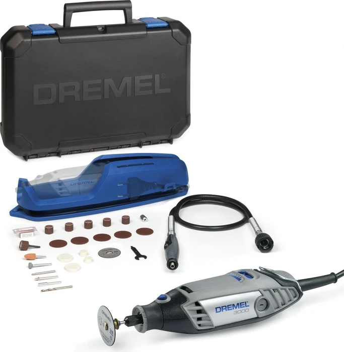 Dremel 3000 Series Elektro-Geradschleifer inkl. Tasche + Zubehör (3000-2/25)