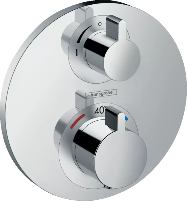 Hansgrohe Ecostat S Thermostat Unterputz für 2 Verbraucher chrom