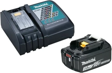 Makita Powersource-Kit Starterset 18V, 3.0Ah, Li-Ionen, 1 Akku [3.0Ah] [54Wh]
