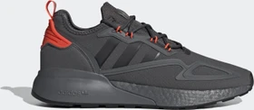adidas ZX 2K Boost grey six/core black/solar red (Herren)