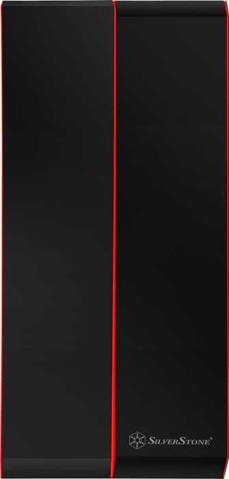 SilverStone Redline Series RL07, schwarz, Glasfenster