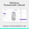 Logitech Mobi Fold Ultra-portable Wireless Mouse Off-White, weiß/grau, Logi Bolt, USB/Bluetooth Vorschaubild