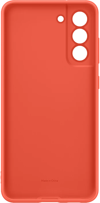 Samsung Silicone Cover für Galaxy S21 FE Coral
