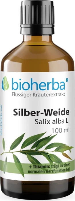 Bioherba Silber-Weide Salix alba L. Tropfen Tinktur, 50ml