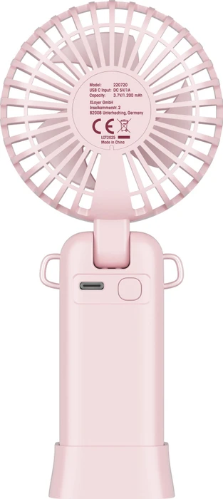 XLayer Handventilator rosa
