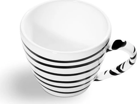 Gmundner Keramik Schwarzgeflammt Kaffeetasse Gourmet 9cm