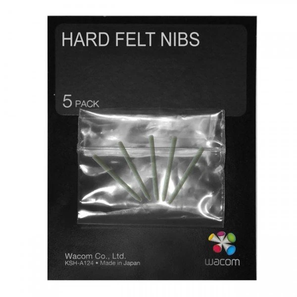 Wacom Intuos4 Hard Felt Pen Nibs, Ersatzminen 5er-Pack