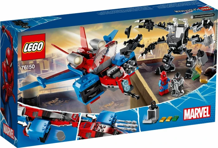 LEGO Marvel Super Heroes Spielset - Spiderjet vs. Venom Mech