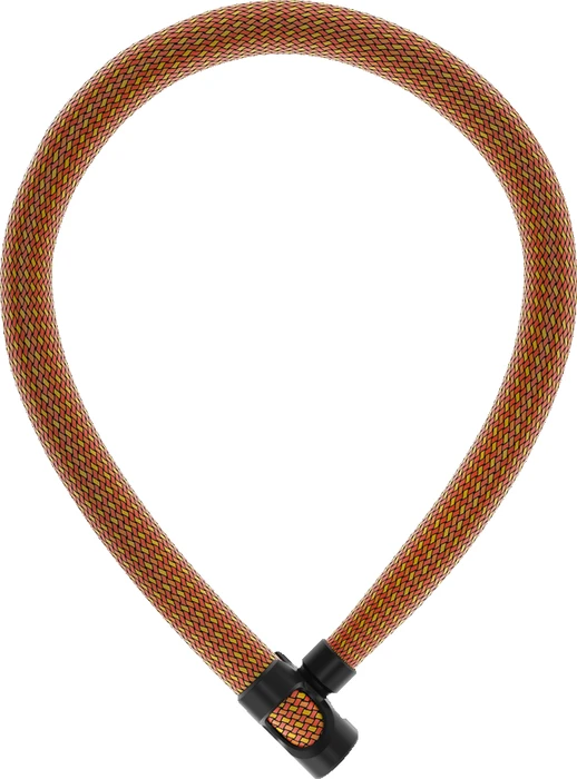 ABUS Ivera Chain 7210/85 Color Kettenschloss, Schlüssel sparkling orange