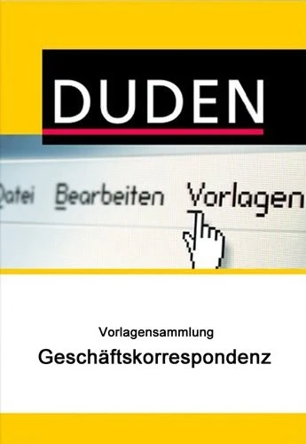 Duden Vorlagensammlung: Geschäftskorrespondenz, ESD (deutsch) (PC)