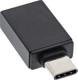 InLine USB-C 3.2 [Stecker] auf USB-A 3.2 [Buchse] OTG Adapter schwarz (35805)