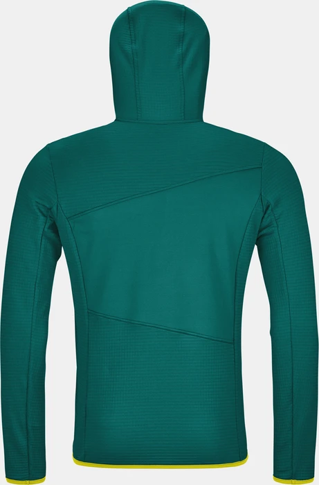 Ortovox Fleece Grid Hoody Funktionsjacke pacific green (Herren)