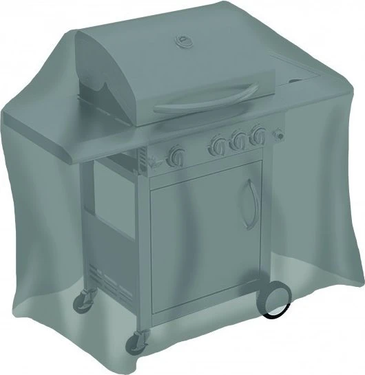 Tepro Universal Abdeckhaube für Gasgrill mittel anthrazit
