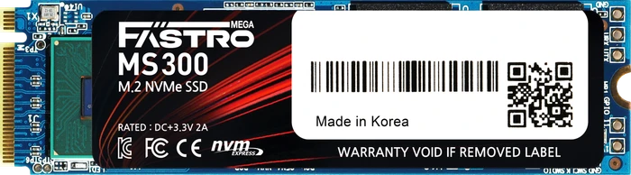 MEGA Electronics Fastro MS300 SSD 2TB, M.2 2280 / M-Key / PCIe 4.0 x4