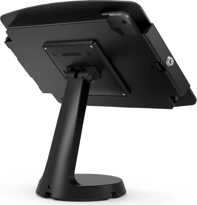 Compulocks Enclosure Mast Counter Stand/Wall Mount, Tablet-Stand für Apple iPad 10.2" 7-9th Gen 2019-2021, schwarz