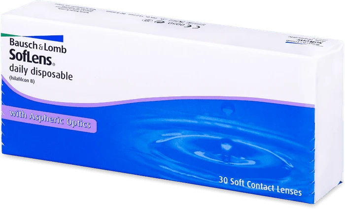 Bausch&Lomb SofLens daily disposable, -5.00 Dioptrien, 30 Stück