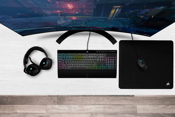 Corsair Gaming K55 RGB PRO XT, USB, UK
