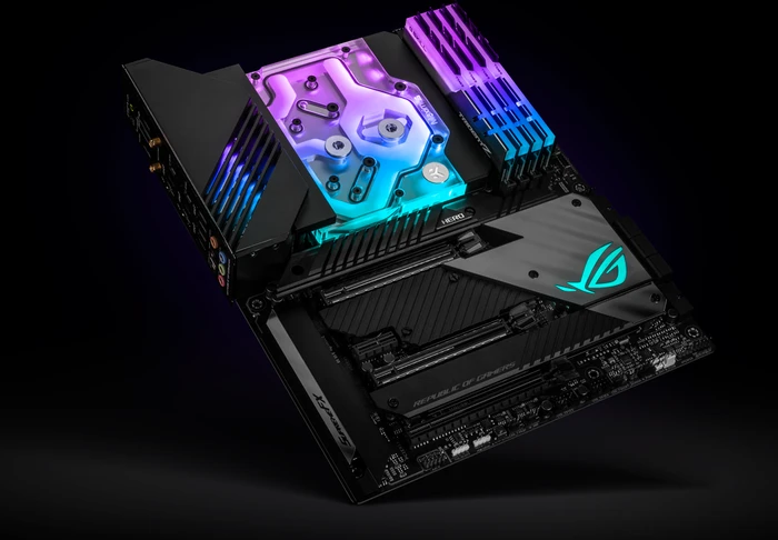 EK Water Blocks Quantum Line EK-Quantum Momentum ASUS ROG Maximus XIII Hero D-RGB Monoblock, Nickel, Acryl