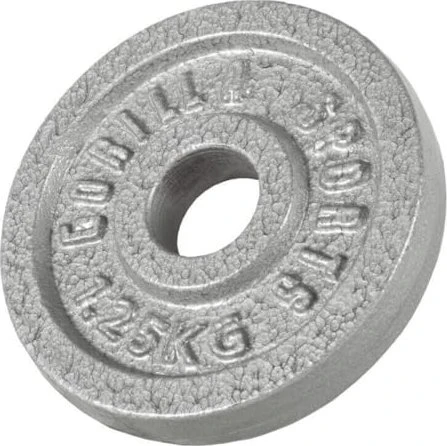 Gorilla Sports Gusseisen Hantelscheibe 1.25kg