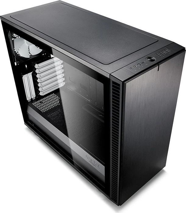 Fractal Design Define S2 Black, Glasfenster, schallgedämmt