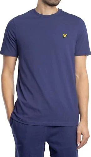 Lyle & Scott Plain T-Shirt kurzarm deep indigo (Herren)