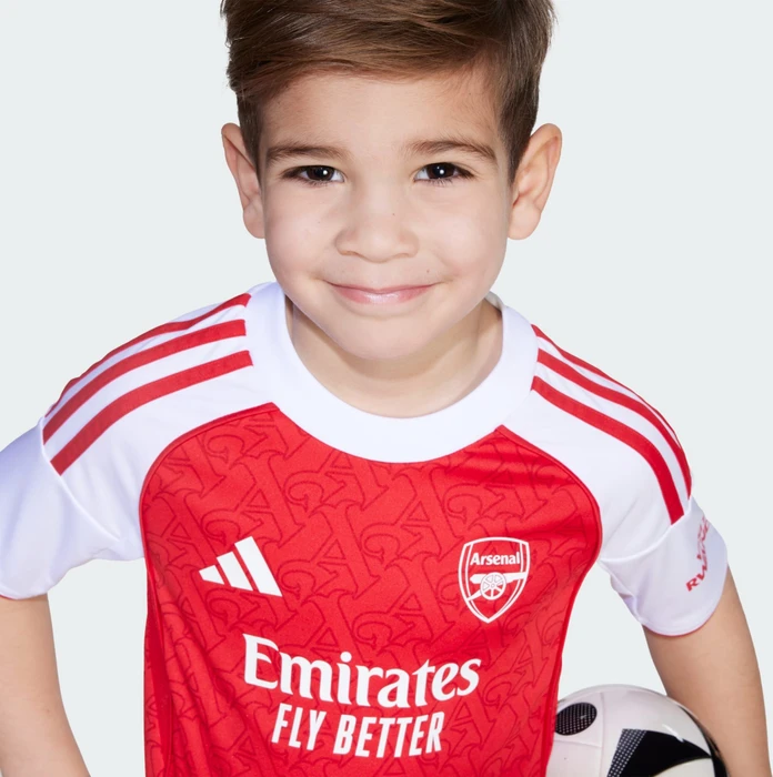 adidas FC Arsenal Kids Mini 2025/2026 Heimausrüstung better scarlet/white (Junior)