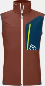 Ortovox Berrino Funktionsweste clay orange (Herren)
