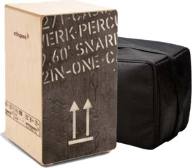 Schlagwerk Cajon 2inOne Black Edition Large (CP 404 BLK)