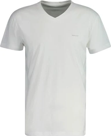 Gant V-Neck 2er-Pack T-Shirt kurzarm weiß (Herren)