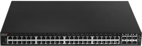Edimax Pro IGS-1 Industrial Rackmount Gigabit Smart Switch, 48x RJ-45, 6x SFP+, 800W PoE+ (IGS-5654PLX)