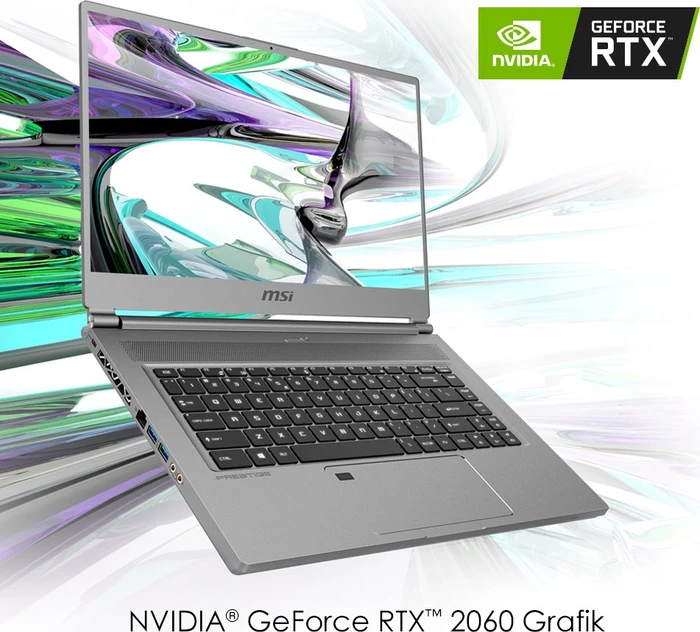 MSI P65 Creator 852-9SD, Space Grey, Core i7-9750H, 16GB RAM, 512GB SSD, GeForce GTX 1660 Ti Max-Q, DE