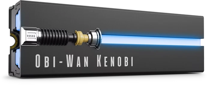 Seagate FireCuda 530 Heatsink SSD +Rescue - Lightsaber Collection Special Edition 2TB, M.2 2280 / M-Key / PCIe 4.0 x4, Kühlkörper