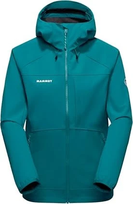 Mammut Ultimate Comfort SO Hooded Funktionsjacke deep teal (Damen)