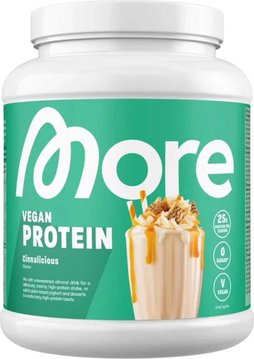 More Nutrition Total Protein Vegan Cinnalicious 600g