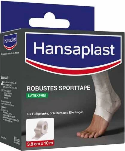 Hansaplast Robustes Sporttape 3.8cm x 10m weiß, 1 Stück