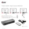 Club 3D DisplayPort/HDMI KVM-Switch for Dual DisplayPort 4K 60Hz, 2-fach Vorschaubild