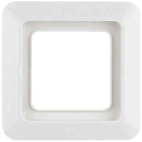 REV Ritter AquaKombi Rahmen 1-fach IP44, weiß