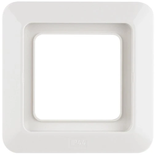 REV Ritter AquaKombi Rahmen 1-fach IP44, weiß