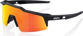 100% Speedcraft XS soft tact black/hiper red multilayer mirror lens